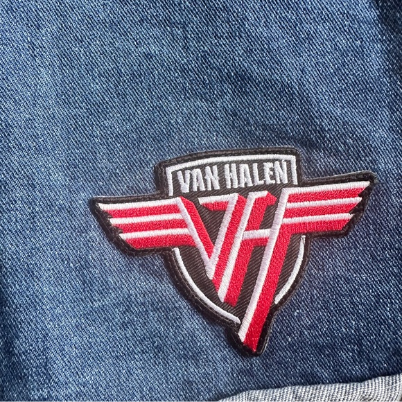 Custom Denim Vest 2XL Agnes Orindo with Rock ‘n Role Patches one of a kind - Picture 12 of 15